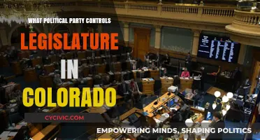 Colorado's Legislative Power: Which Political Party Holds Control?