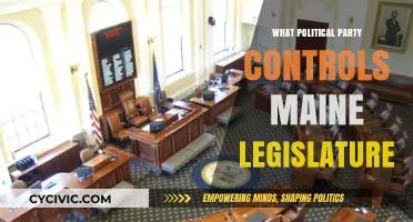 Which Political Party Holds Power in Maine's Legislature?