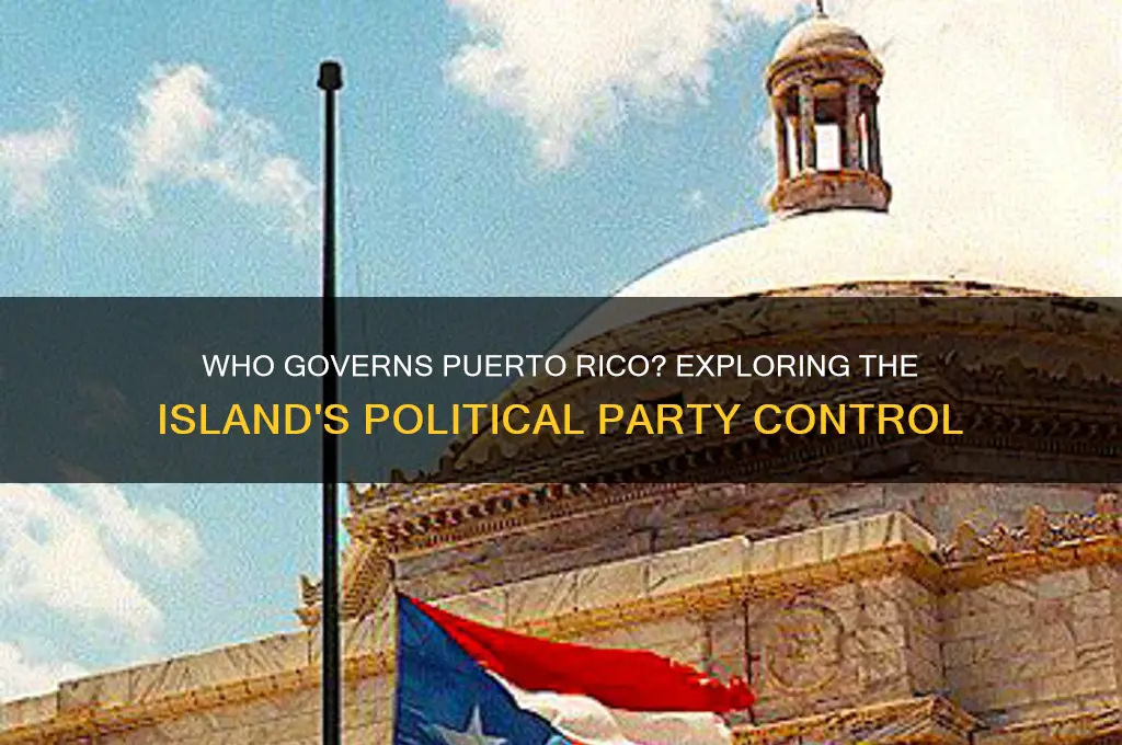 what political party controls puerto rico