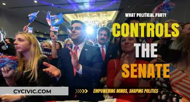 Which Political Party Currently Holds Control of the Senate?