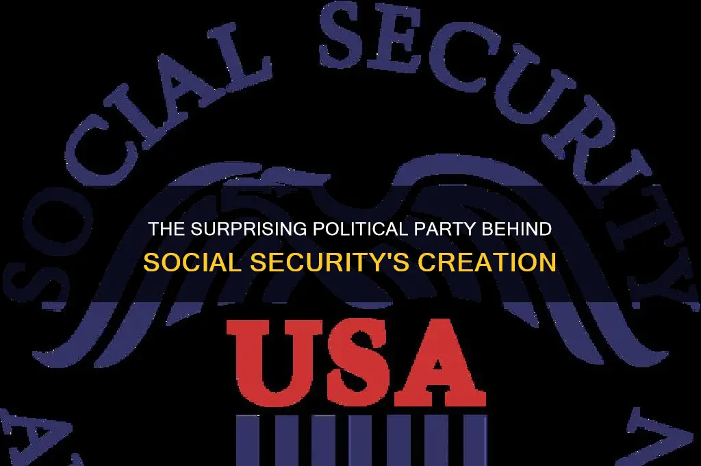 what political party created social security