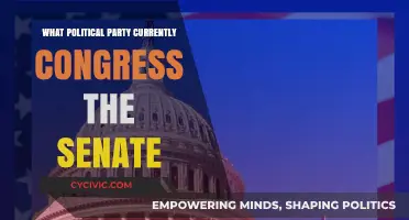 Which Political Party Controls the Senate and Congress Today?