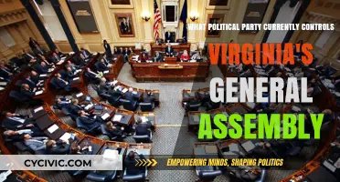 Virginia's General Assembly: Which Political Party Holds the Majority?