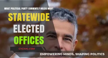 Which Political Party Dominates Statewide Elected Offices Today?