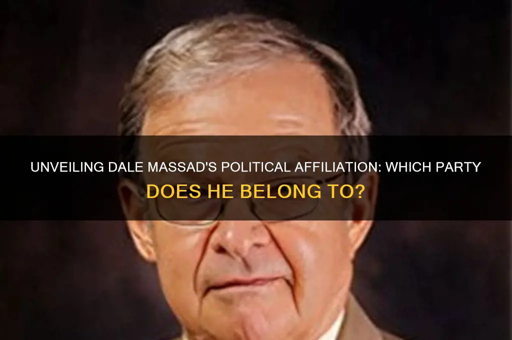 what political party dale massad beling to