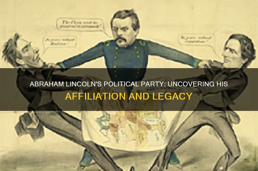 what political party did abraham lincoln belong o