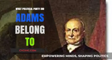 Unraveling Adams' Political Affiliation: Which Party Did He Represent?