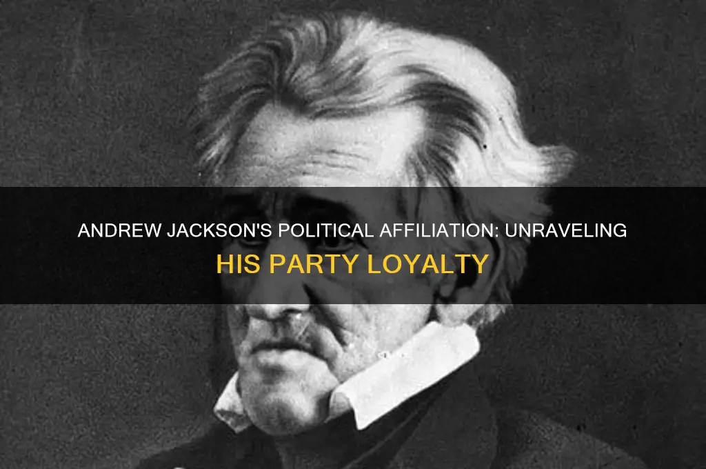 what political party did andrew jackson belong to
