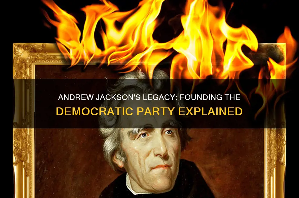 what political party did andrew jackson create