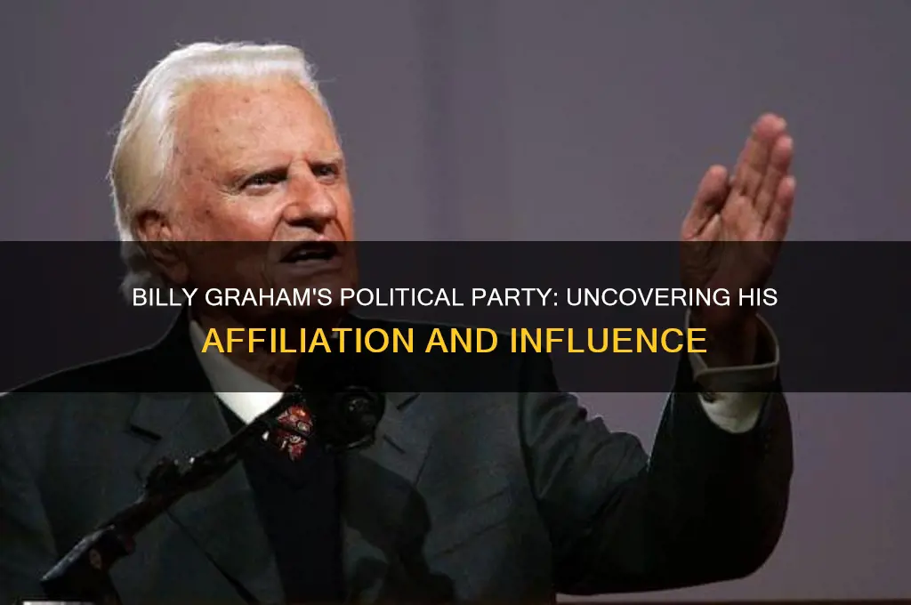 what political party did billy graham belong to