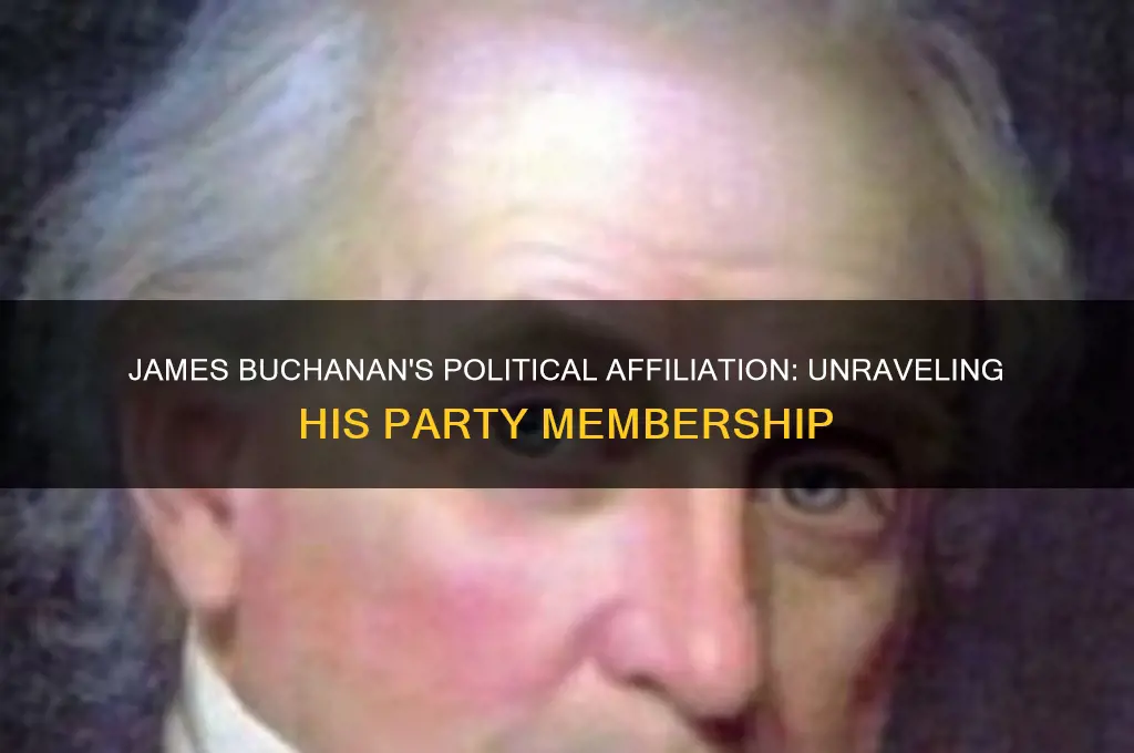 what political party did buchanan belong to
