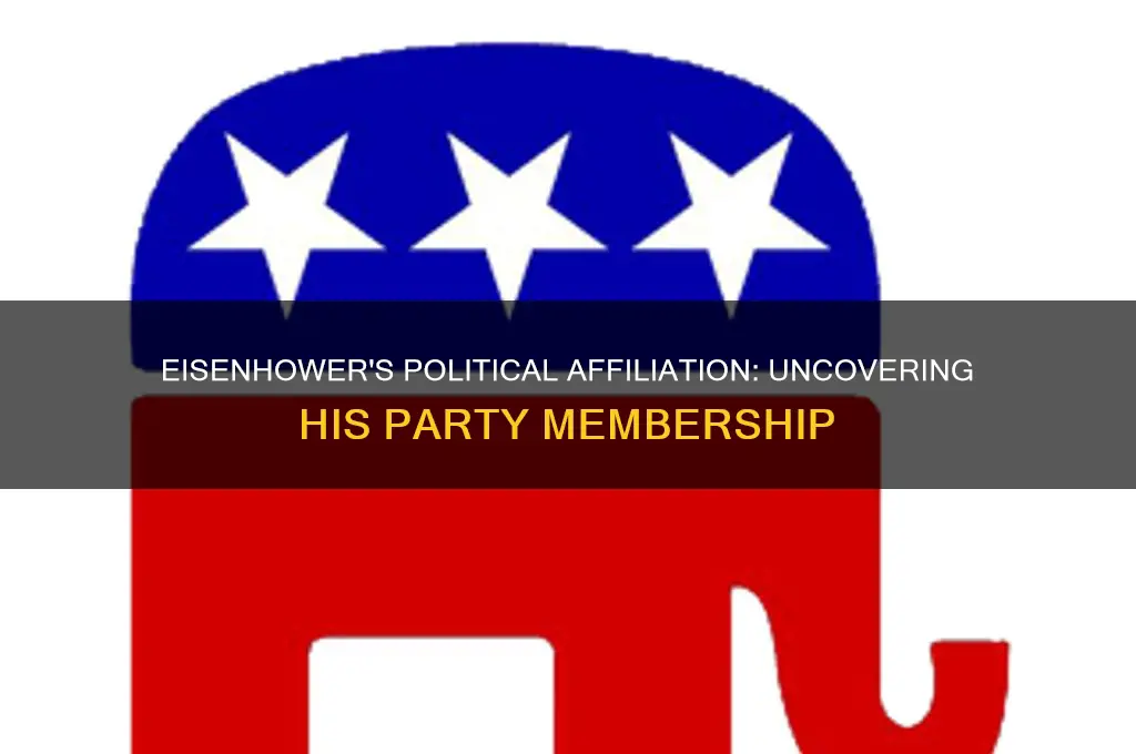what political party did eishower belong to
