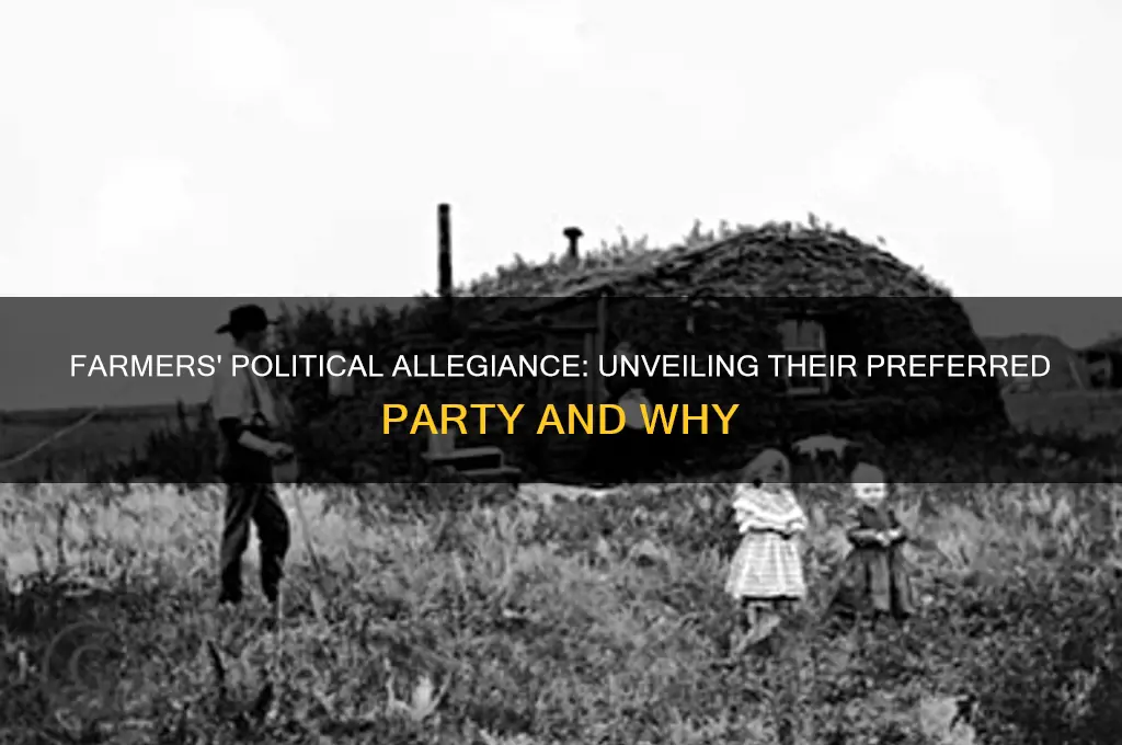 what political party did farmers support