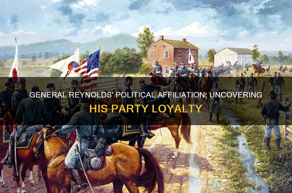 what political party did general reynolds belong to
