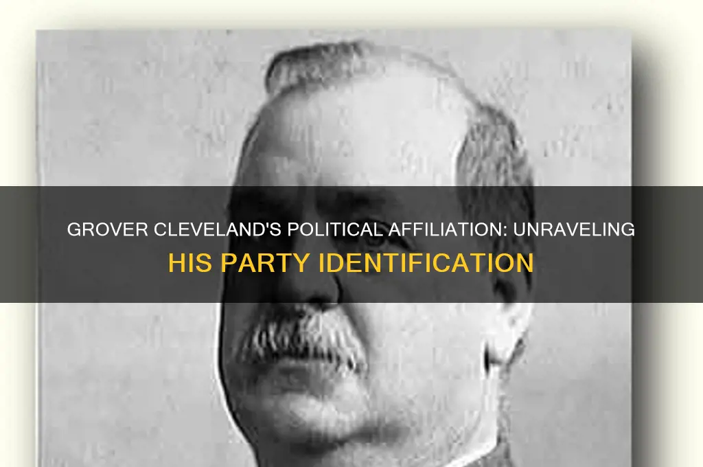 what political party did grover cleveland identify with