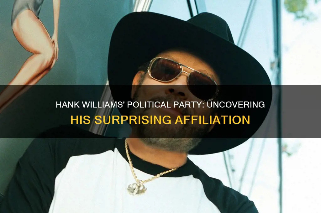 what political party did hank williams