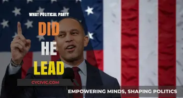 Unveiling the Political Leadership: Which Party Did He Command?