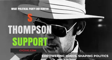 Hunter S. Thompson's Political Allegiance: Unraveling His Party Support