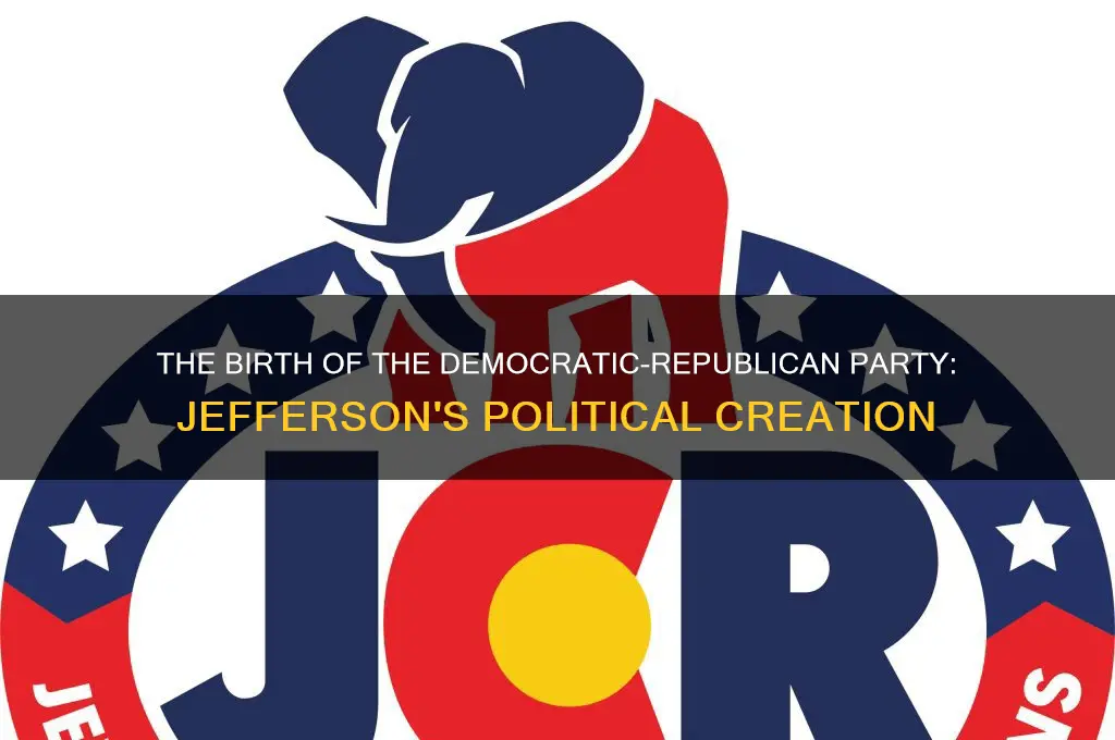 what political party did jefferson create