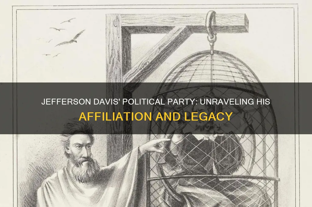 what political party did jefferson davis represent