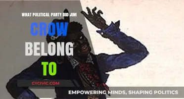 Jim Crow's Political Affiliation: Unraveling the Party Behind the Laws