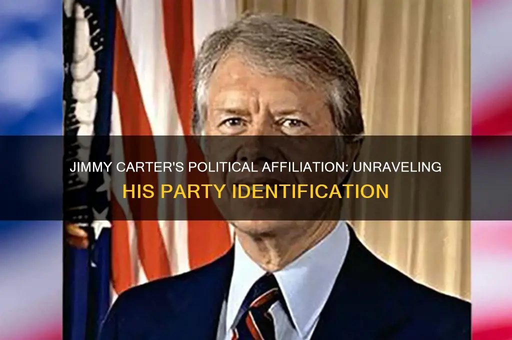 what political party did jimmy carter identify with