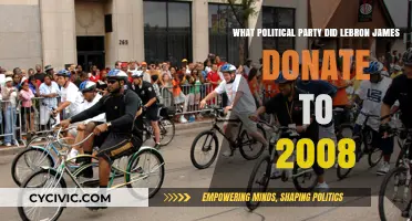 LeBron James' 2008 Political Donation: Which Party Did He Support?