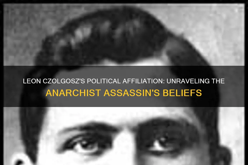 what political party did leon czolgosz belong to