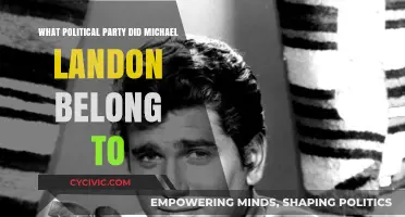 Michael Landon's Political Party: Uncovering His Affiliation and Beliefs