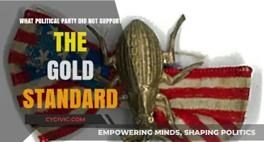 Which Political Party Opposed the Gold Standard in History?