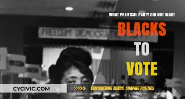 The Party Opposing Black Suffrage: A Historical Overview