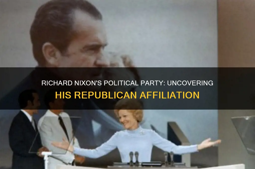 what political party did president richard m nixon belong to