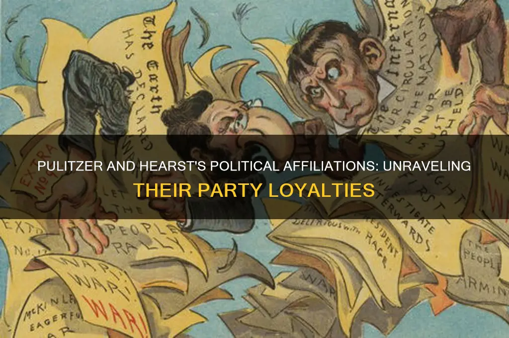 what political party did pulitzer and hearst belong to