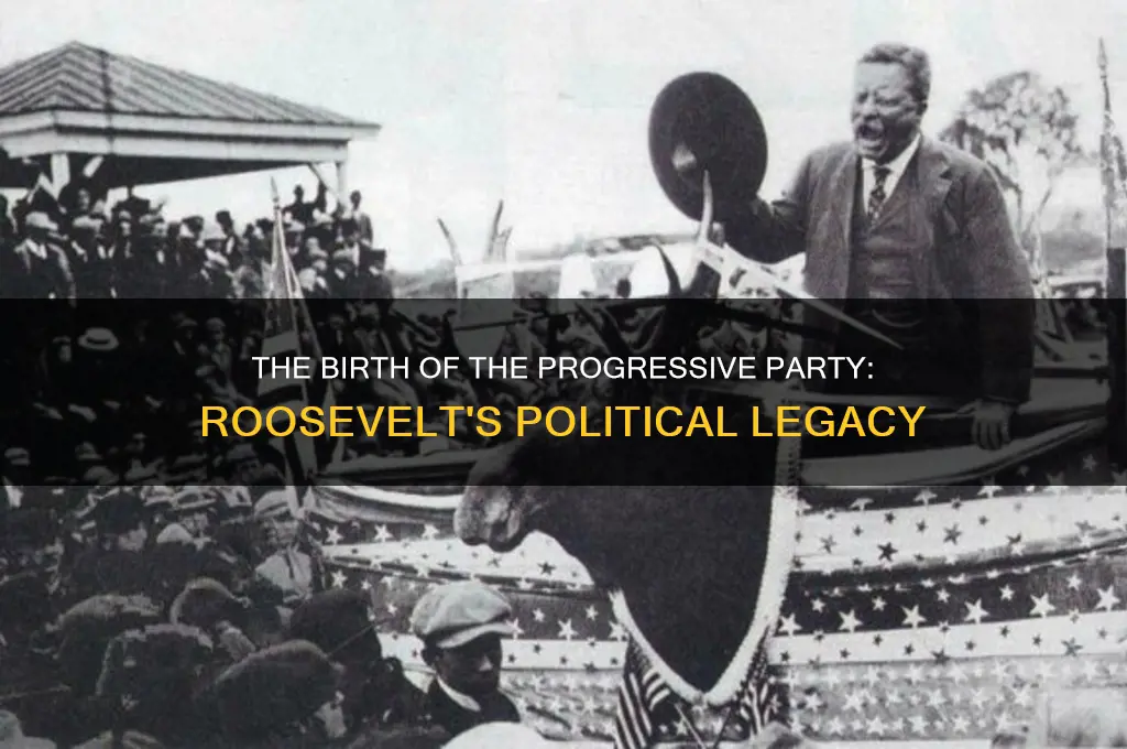 what political party did roosevelt found