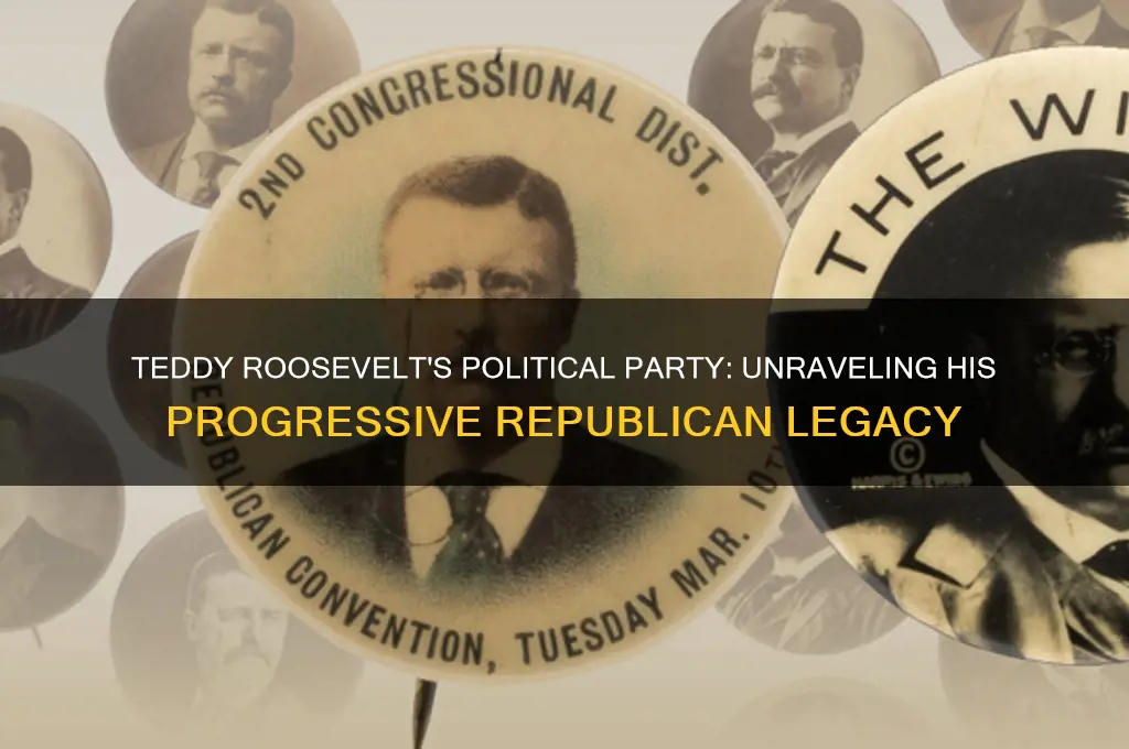 what political party did teddy roosevelt represent