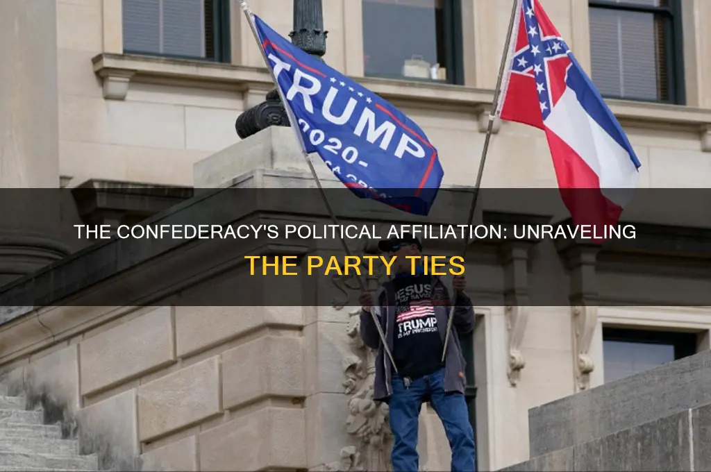 what political party did the confederacy belong to