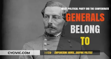 Confederate Generals' Political Affiliations: Unraveling Their Party Loyalties