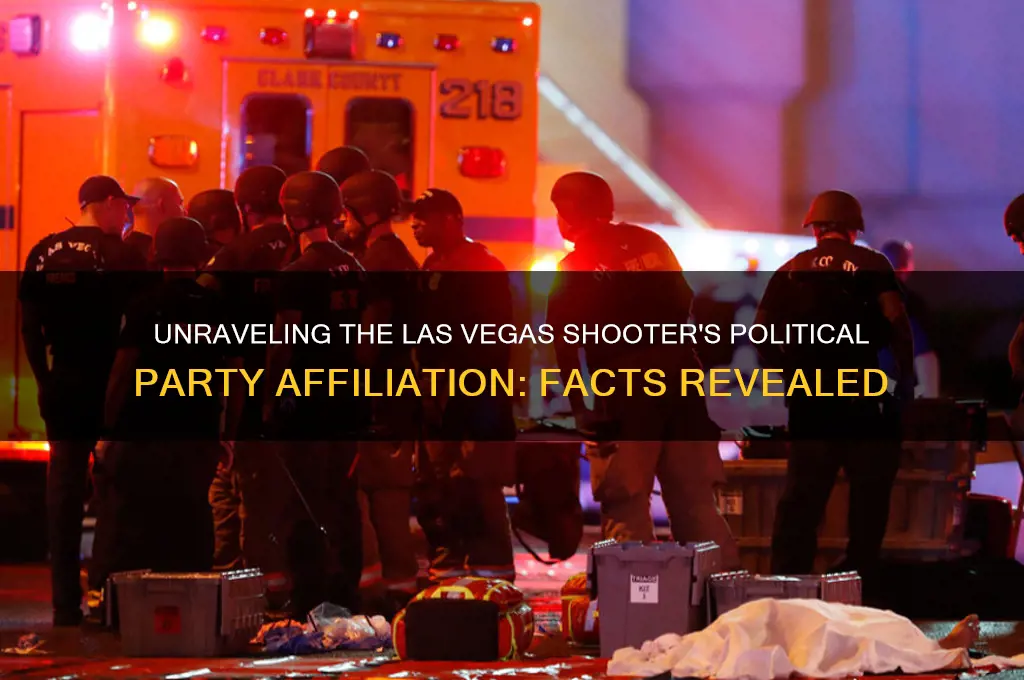 what political party did the las vegas shooter belong to