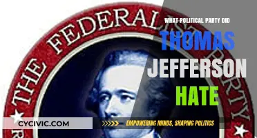 Thomas Jefferson's Political Rivalry: The Party He Strongly Opposed