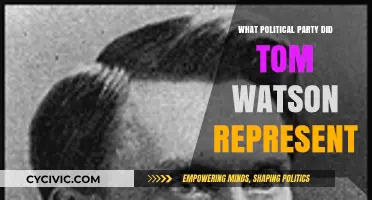 Tom Watson's Political Party: Unraveling His Representation and Affiliation