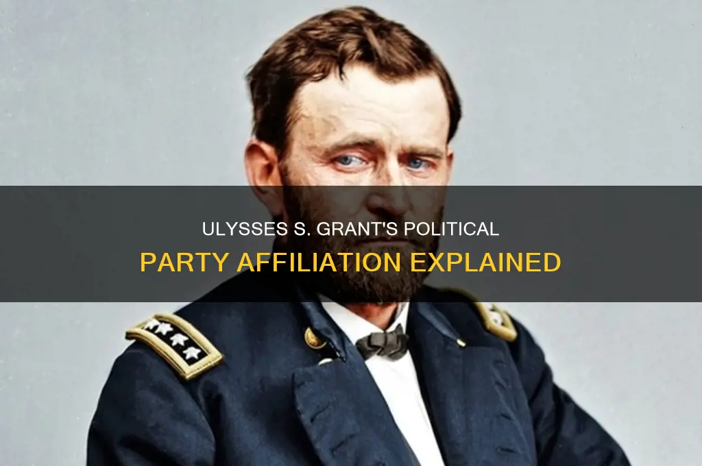 what political party did ulyesses grant