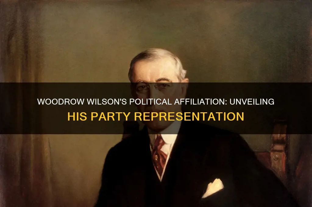 what political party did woodrow wilson represent