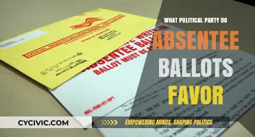 Do Absentee Ballots Favor a Specific Political Party?