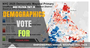 Demographics and Voting Patterns: Which Political Party Do They Support?