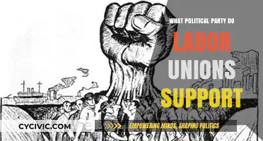 Labor Unions' Political Allegiance: Which Party Do They Back?