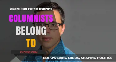 Unveiling Political Affiliations: Analyzing Newspaper Columnists' Party Allegiances