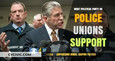 Police Unions' Political Allegiances: Uncovering Their Party Support Trends