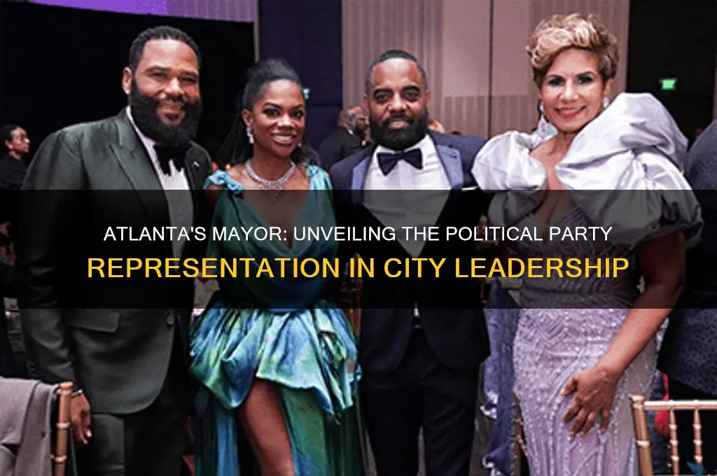 what political party do the atlanta mayor represent