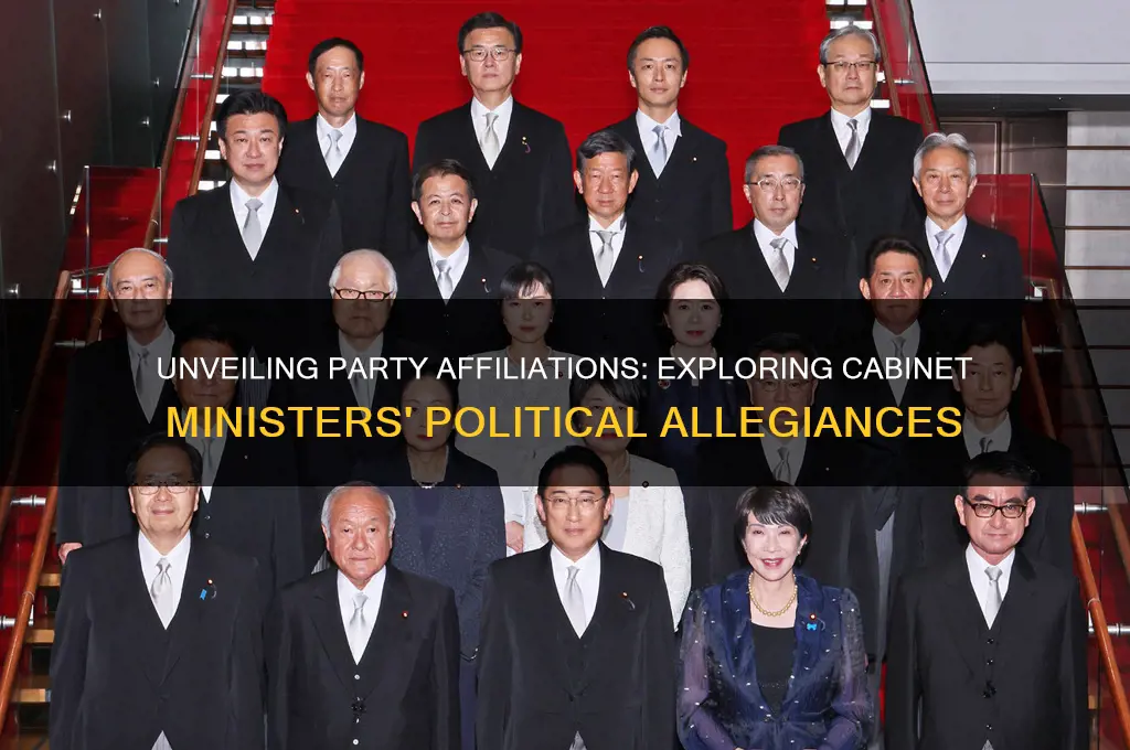 what political party do the cabinet ministers belong to