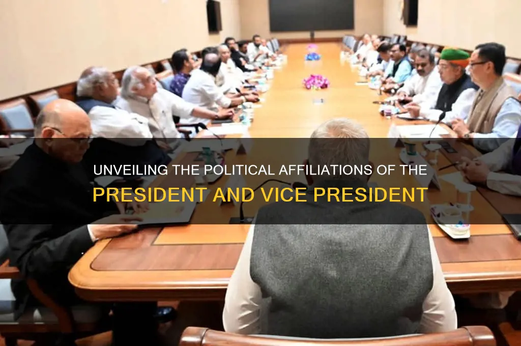 what political party do the president and vice president support